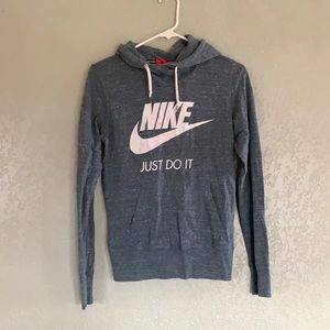 Nike pine green vintage sportswear hoodie